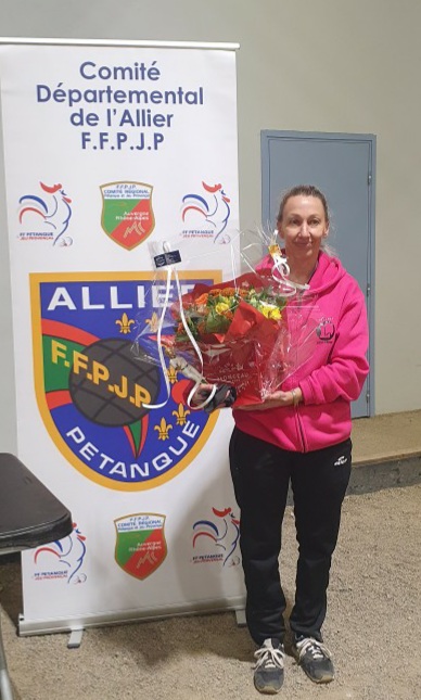 Championne dAllier 2024 Tir de précision Géraldine GROSOS